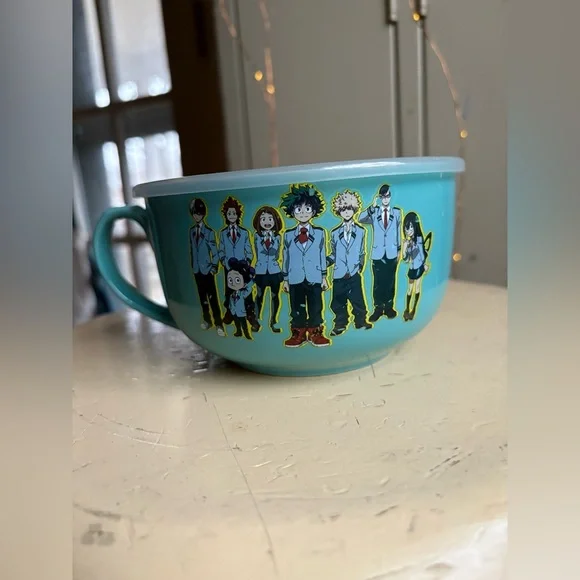 My Hero Academia Class 1-A.Soup Mug With Lid - Picture 5 of 15